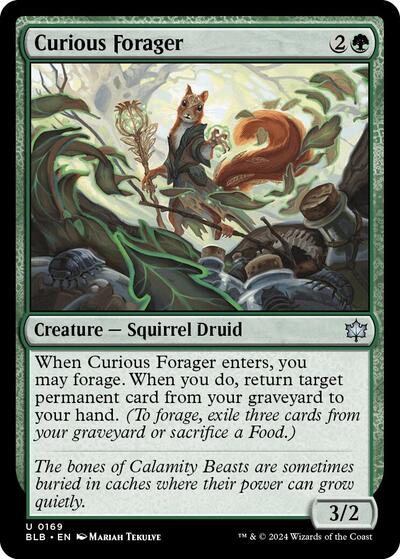 Curious Forager (Bloomburrow) Light Play