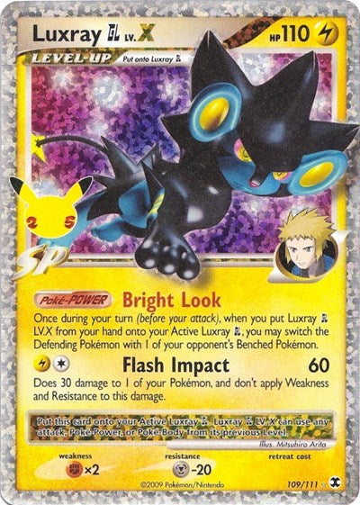 Luxray GL LV.X (Celebrations: Classic Collection) Light Play Holofoil