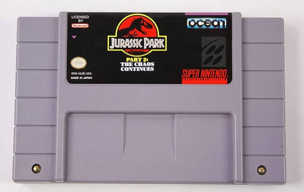 Jurassic Park Part 2: The Chaos Continues (SNES)