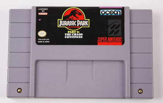 Jurassic Park Part 2: The Chaos Continues (SNES)