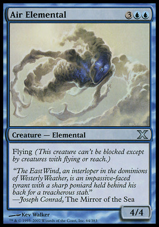 Air Elemental (10th Edition) Light Play