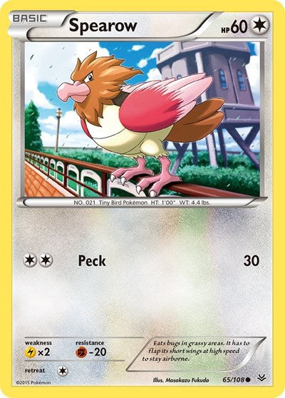 Spearow (XY Roaring Skies) Medium Play