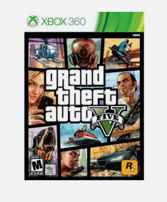 Grand Theft Auto 5 [In-Box, No Map] (Xbox 360)