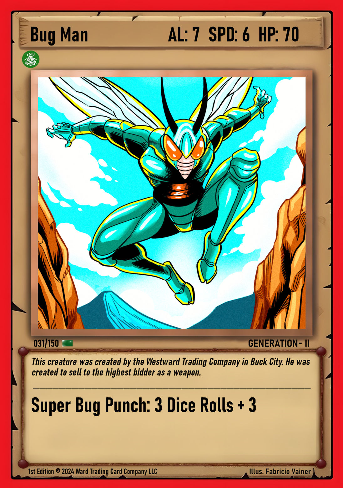 031 Bug Man - Uncommon