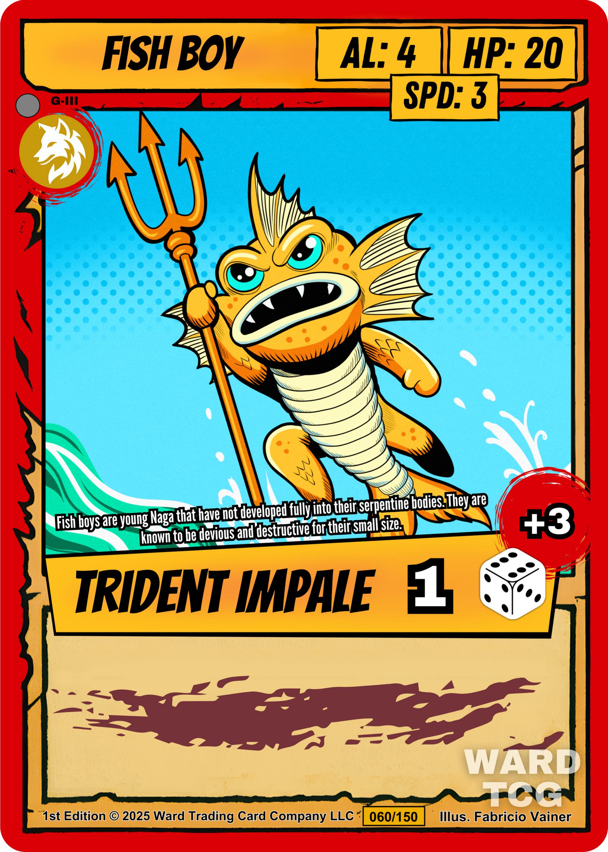 060 Fish Boy FOIL - Common