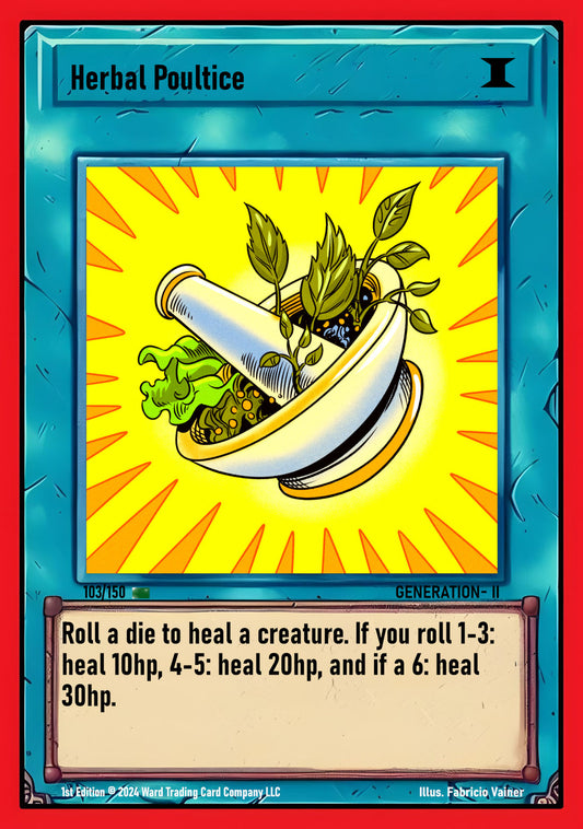 103 Herbal Poultice - Uncommon