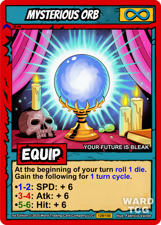 129 Mysterious Orb FOIL - Rare