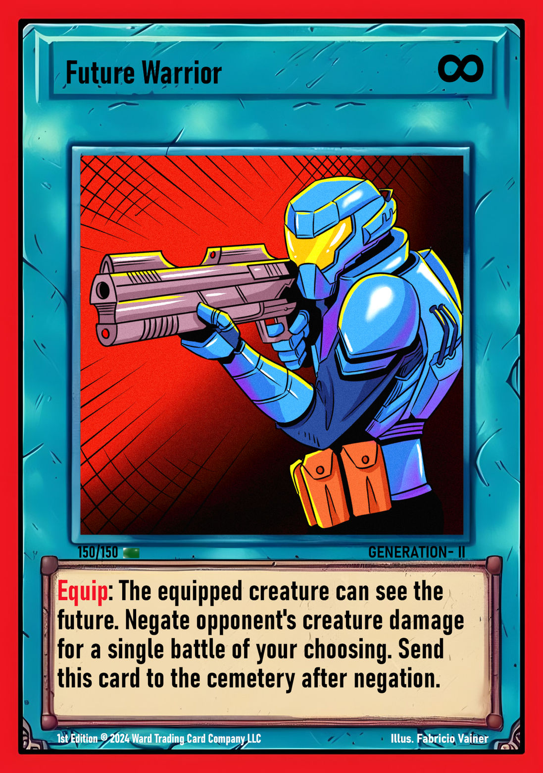 150 Future Warrior FOIL - Uncommon