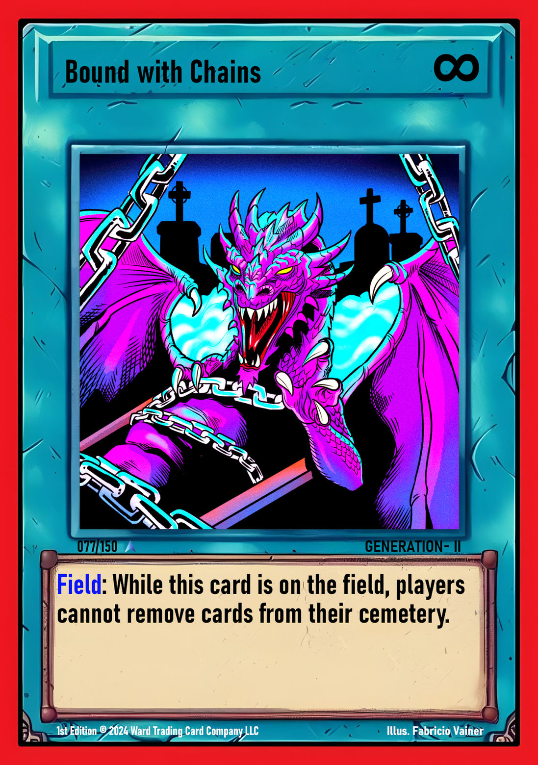 077 Bound With Chains FOIL - Rare