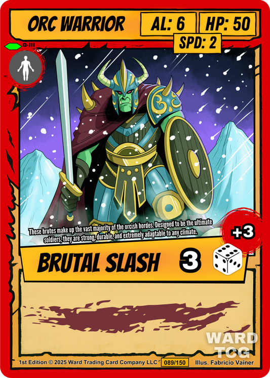 089 Orc Warrior - Uncommon