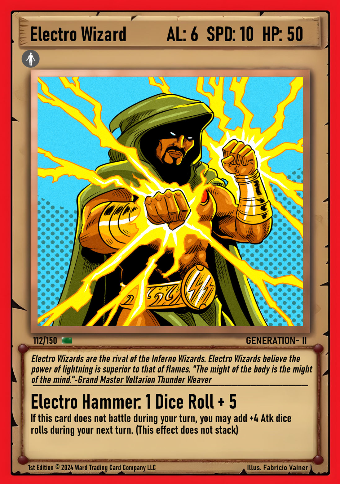 112 Electro Wizard - Uncommon