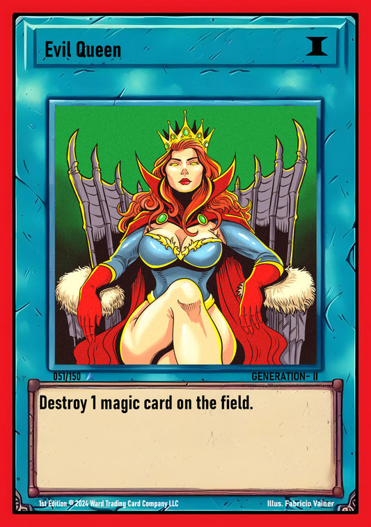 051 Evil Queen FOIL - Rare