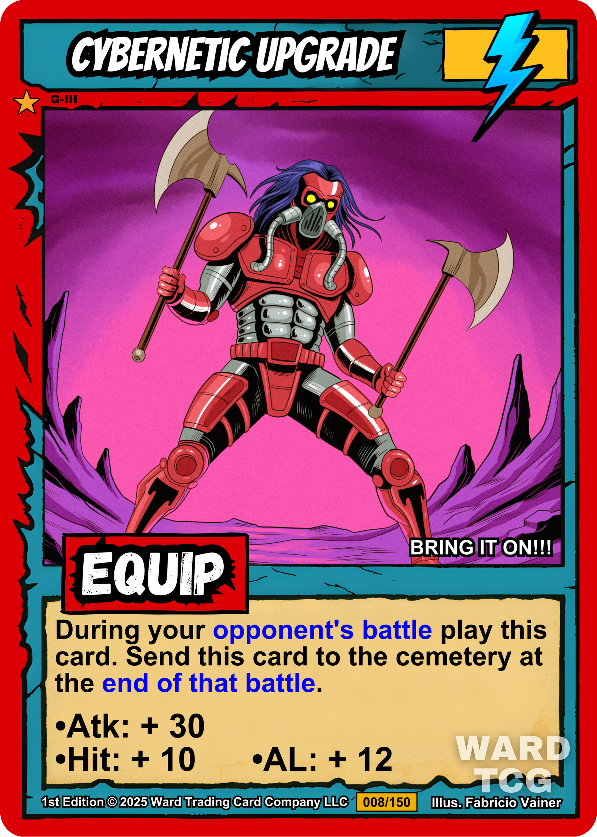 008 Cybernetic Upgrade FOIL - Legendary
