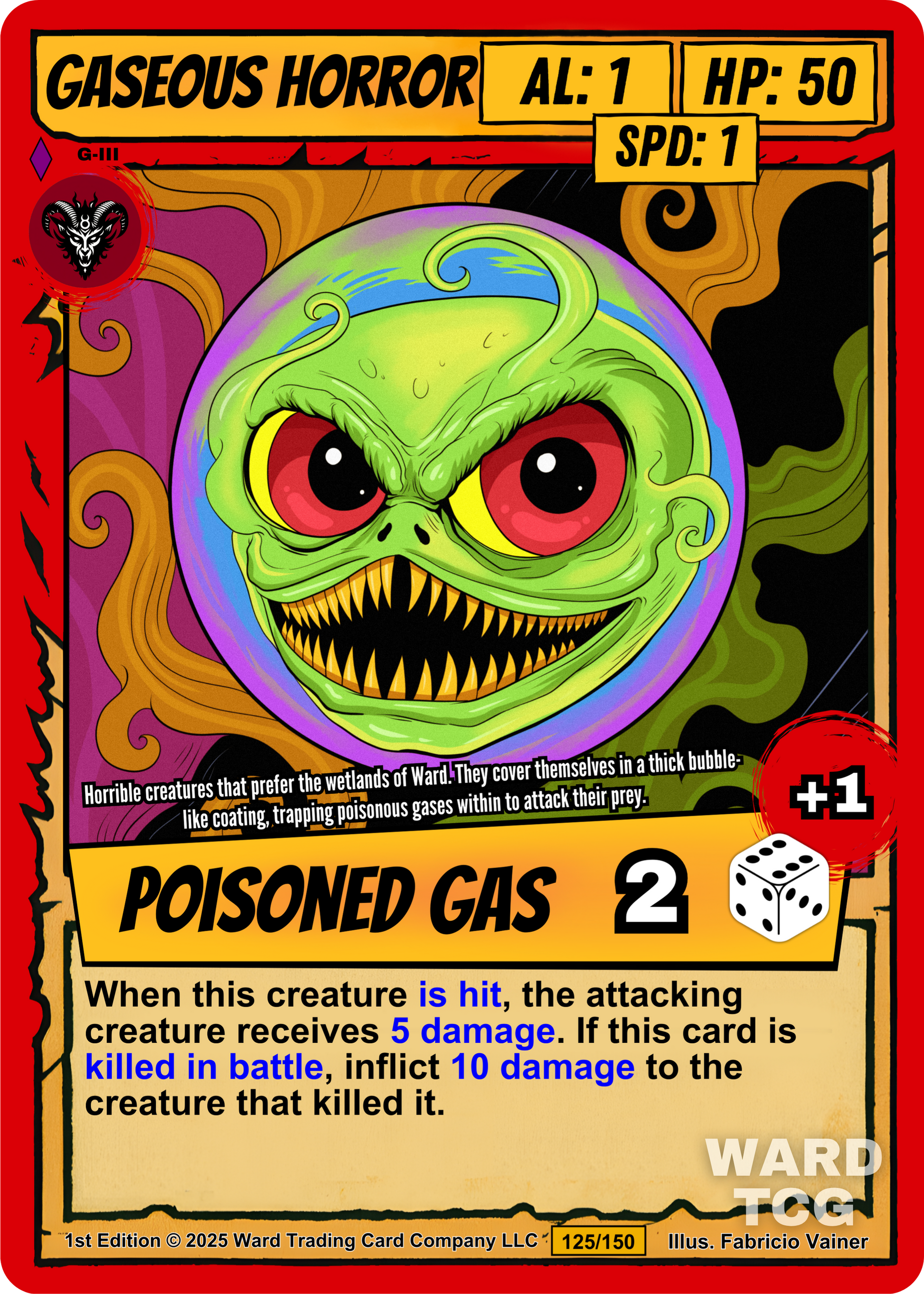 125 Gaseous Horror FOIL - Epic