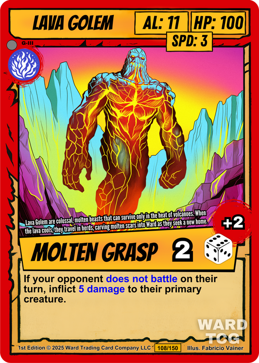 108 Lava Golem - Common