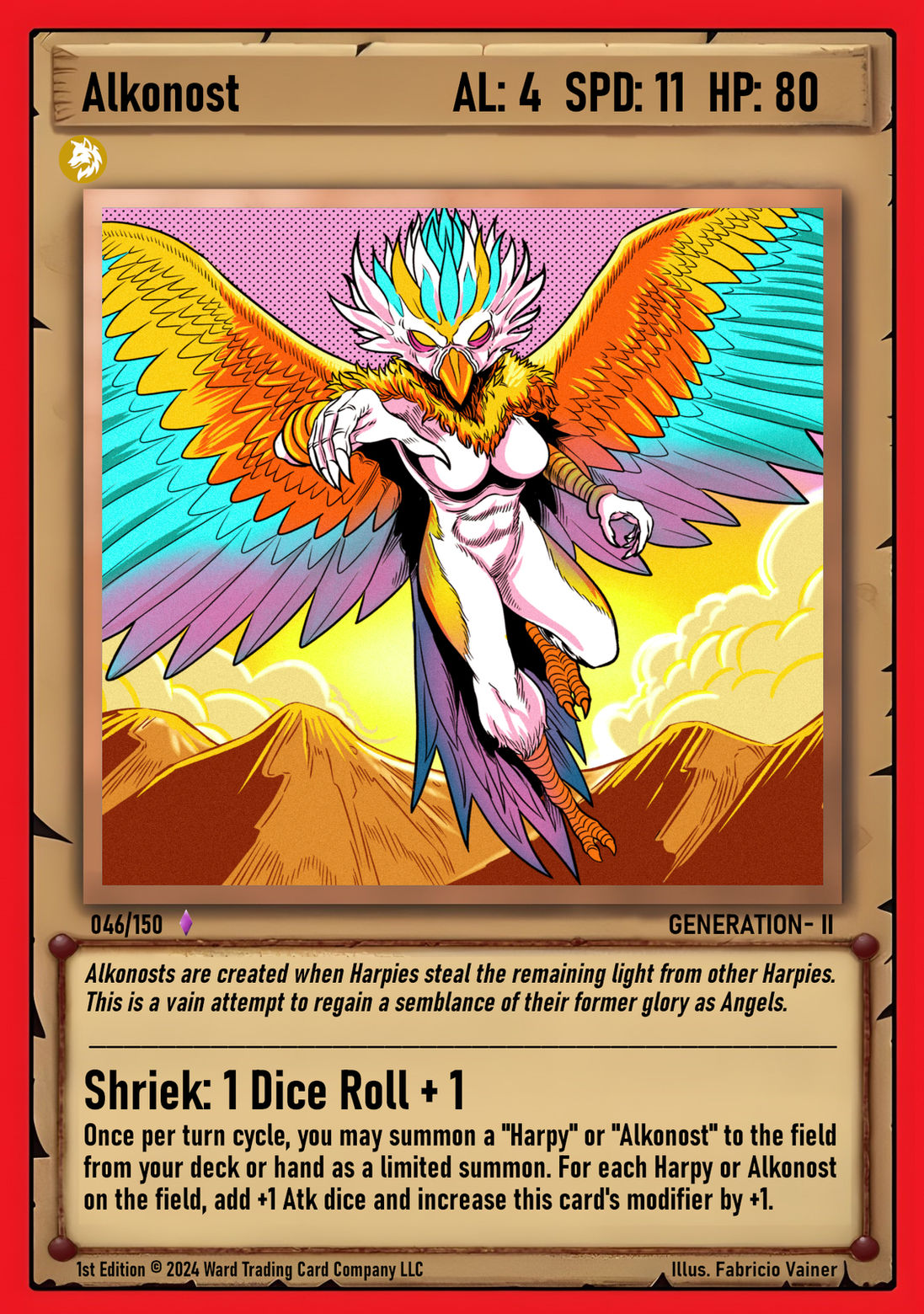 046 Alkonost FOIL - Epic