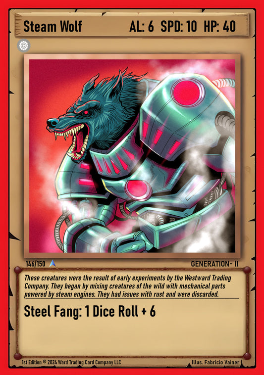 146 Steam Wolf - Rare