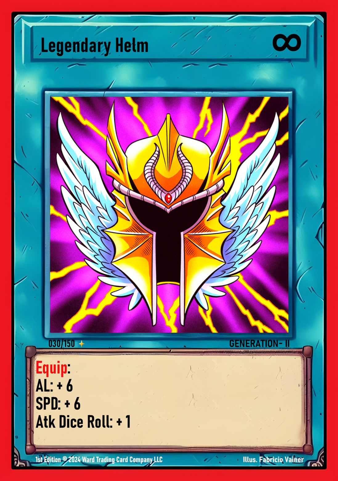 030 Legendary Helm FOIL - Legendary