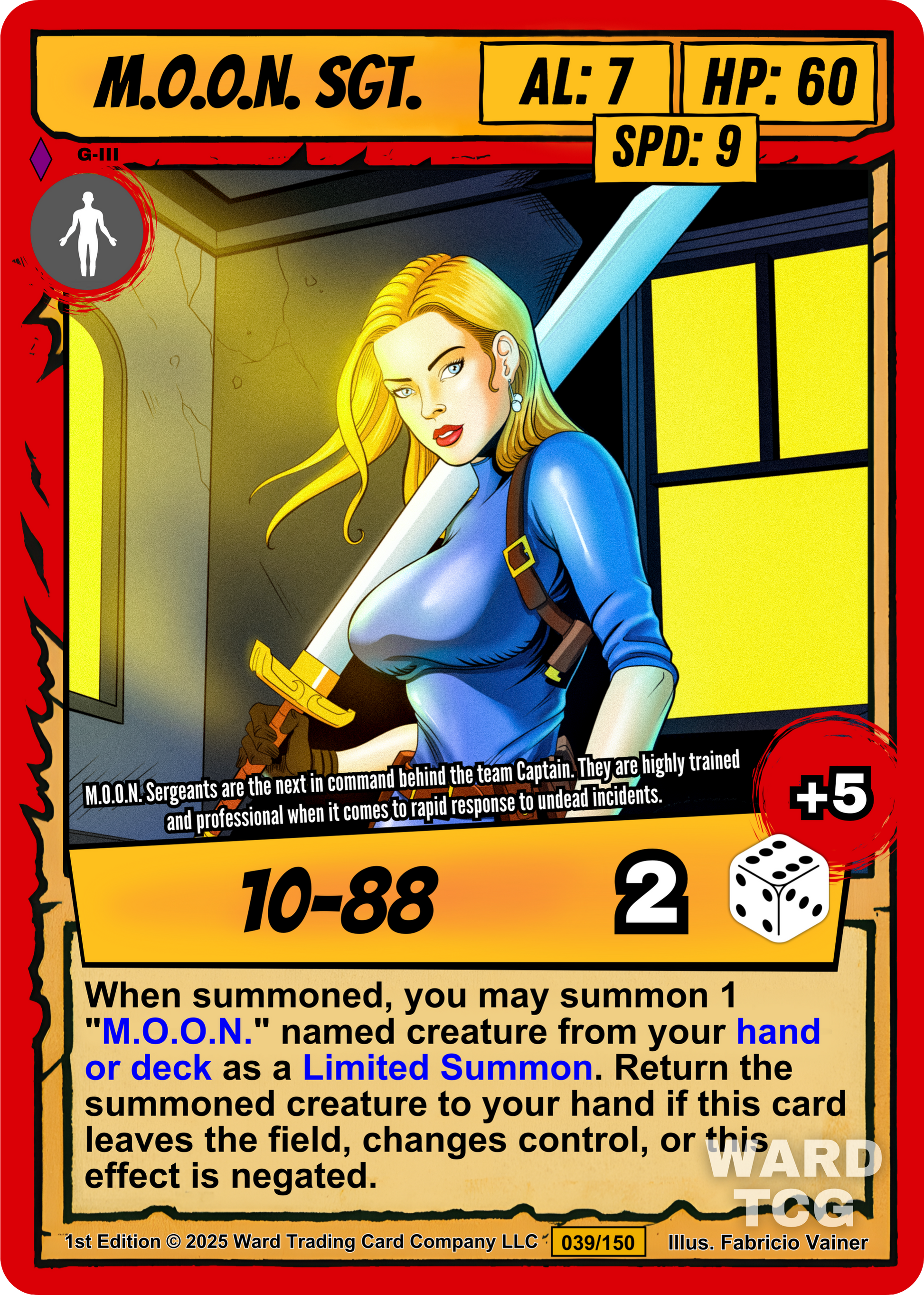039 M.O.O.N. Sgt. FOIL - Epic