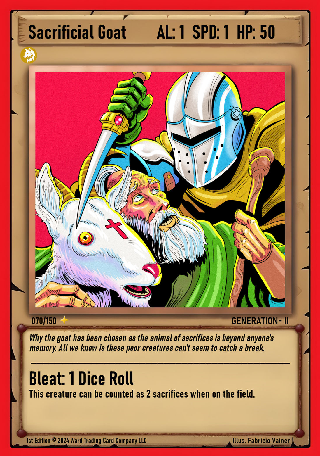 070 Sacrificial Goat - Legendary