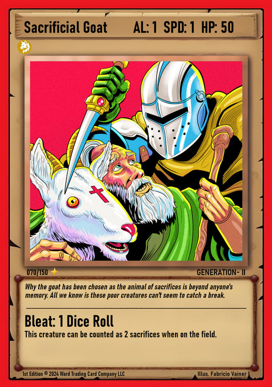 070 Sacrificial Goat - Legendary