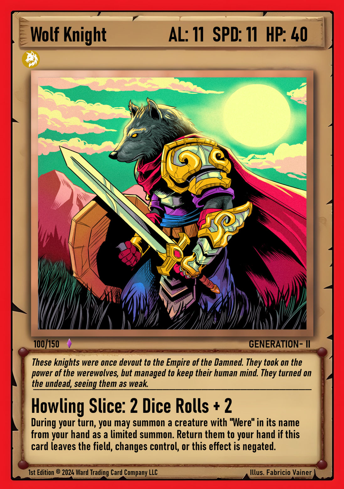 100 Wolf Knight FOIL - Epic