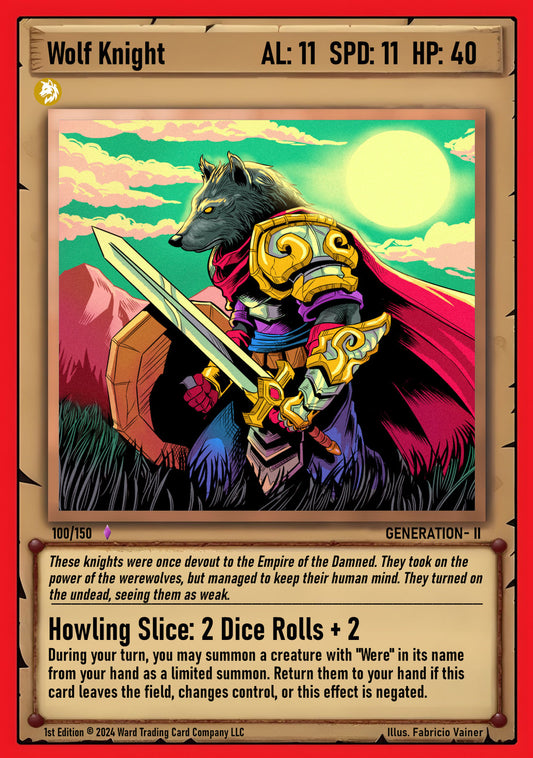 100 Wolf Knight FOIL - Epic