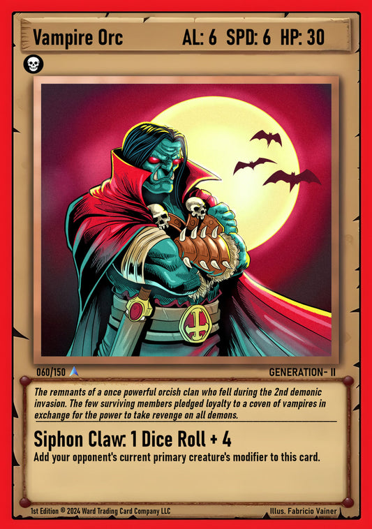 060 Vampire Orc FOIL - Rare