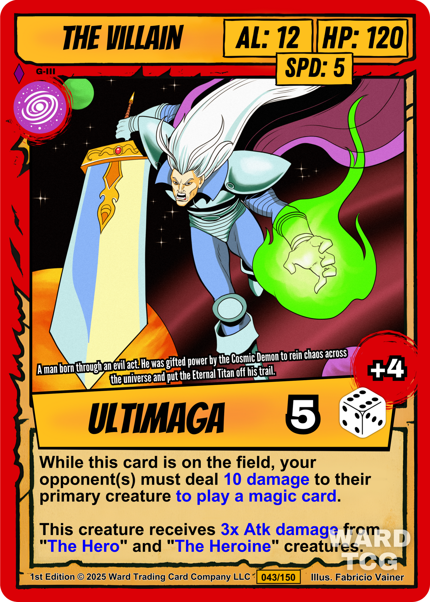 043 The Villain FOIL - Epic