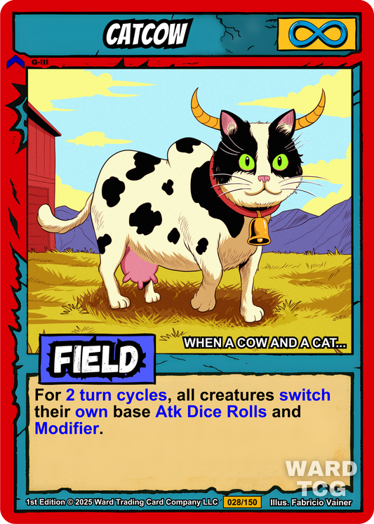 028 Catcow FOIL - Rare