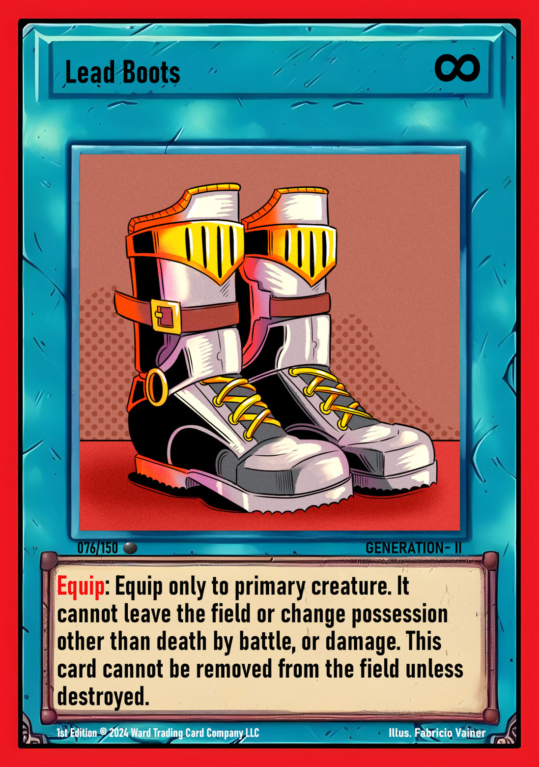 076 Lead Boots - Common