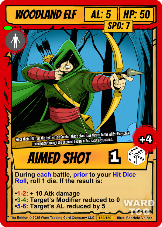 132 Woodland Elf - Uncommon