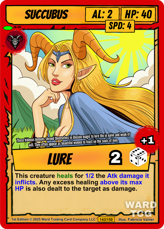 143 Succubus FOIL - Uncommon