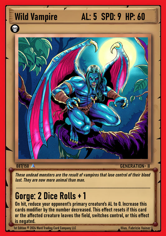 087 Wild Vampire - Rare
