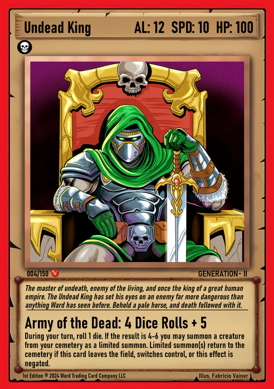 004 Undead King - Mythic
