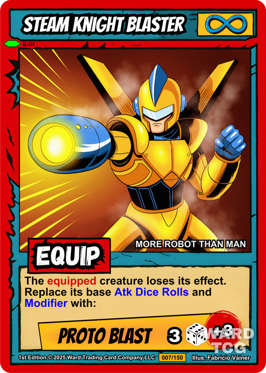 007 Steam Knight Blaster FOIL - Uncommon