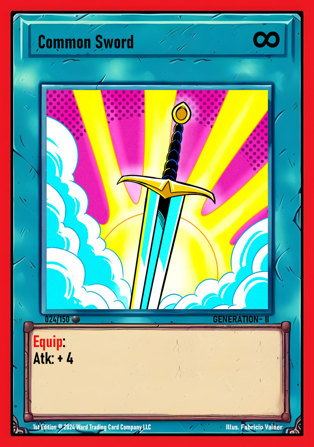 024 Common Sword FOIL - Common