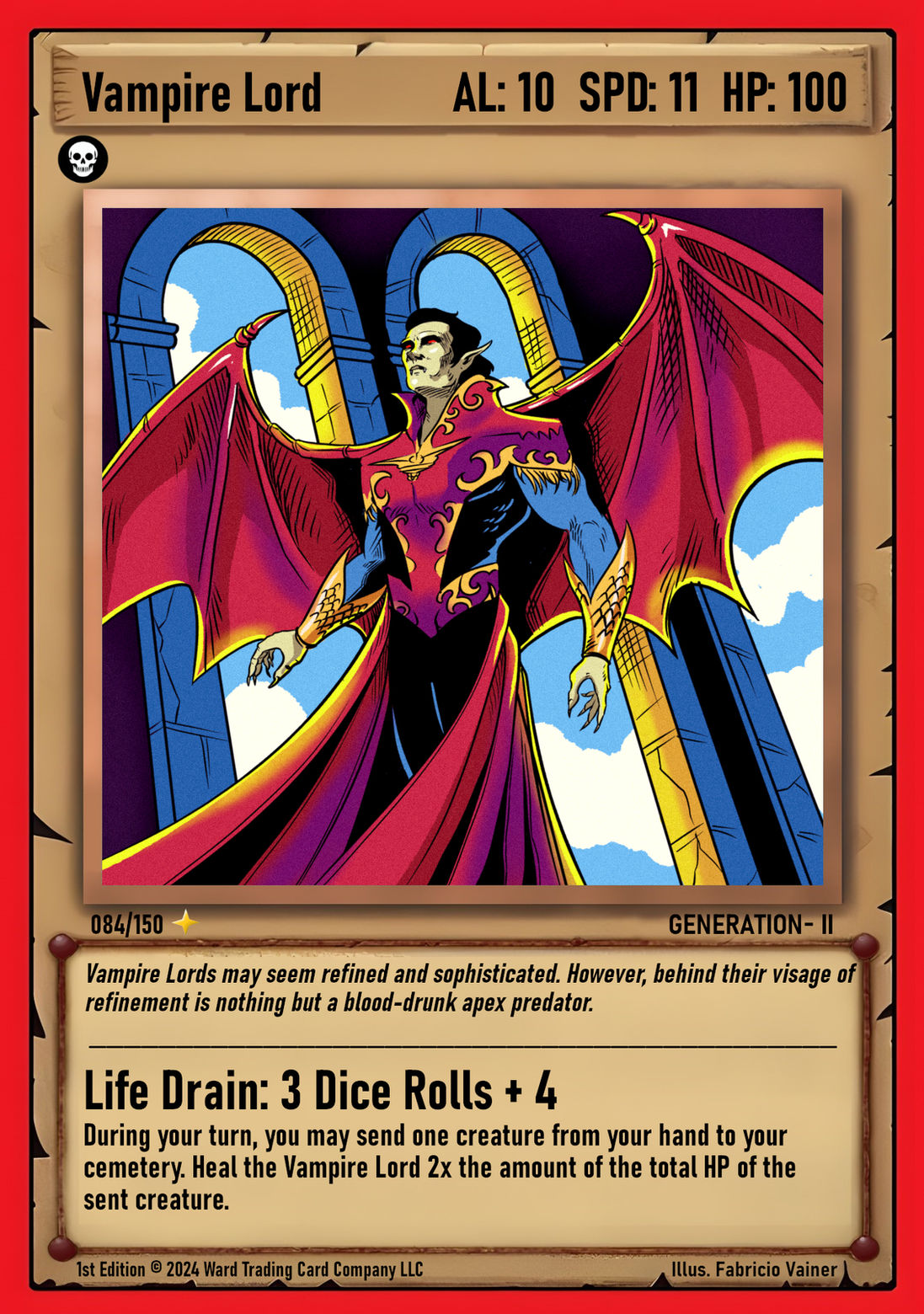 084 Vampire Lord FOIL - Legendary