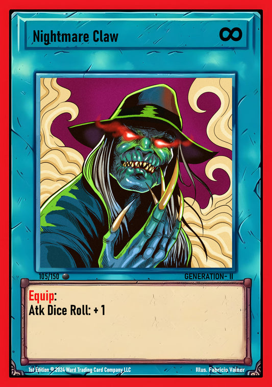 105 Nightmare Claw FOIL - Common
