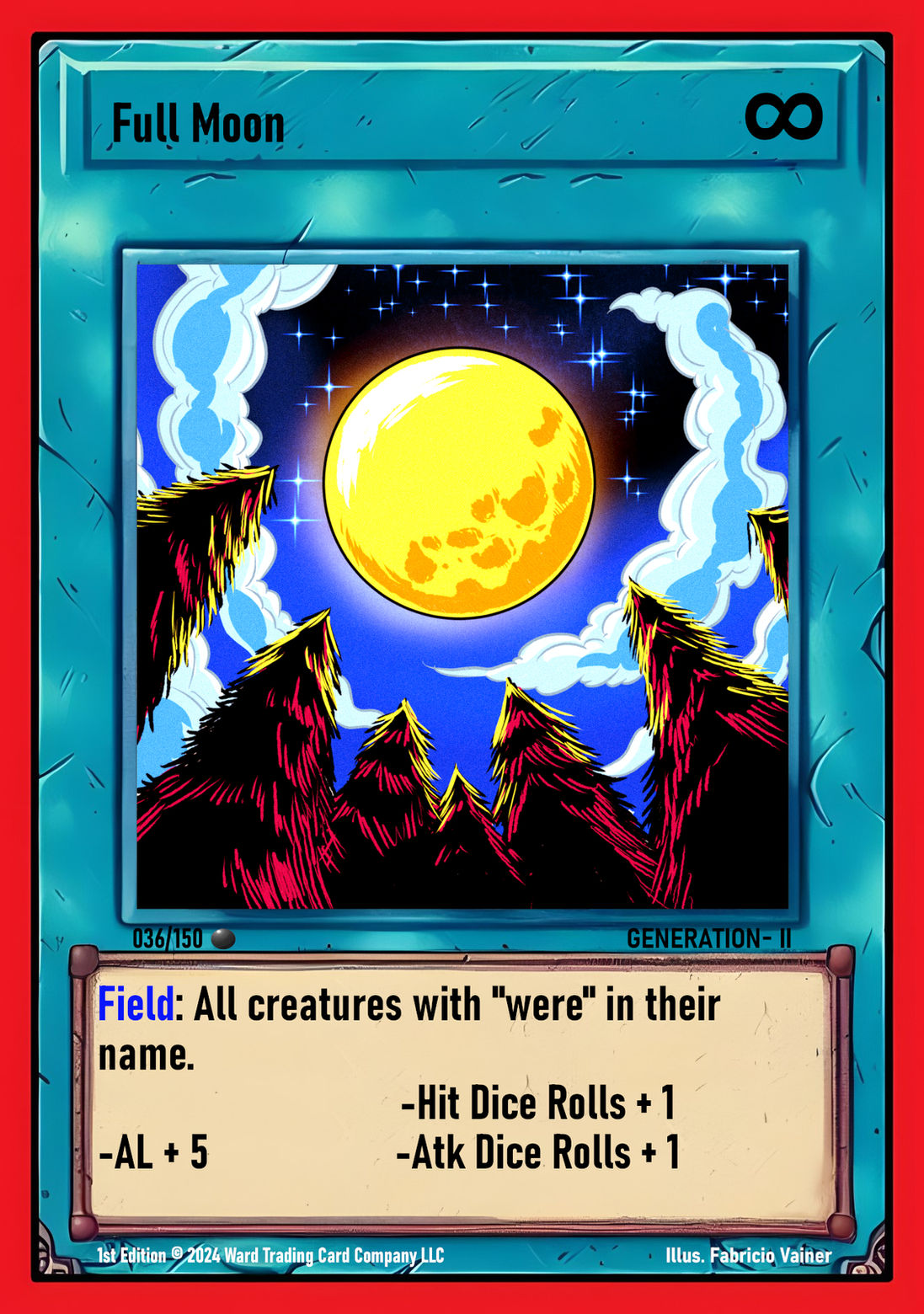 036 Full Moon FOIL - Common
