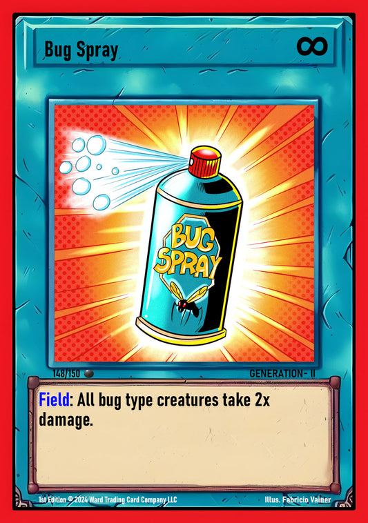 148 Bug Spray FOIL - Common