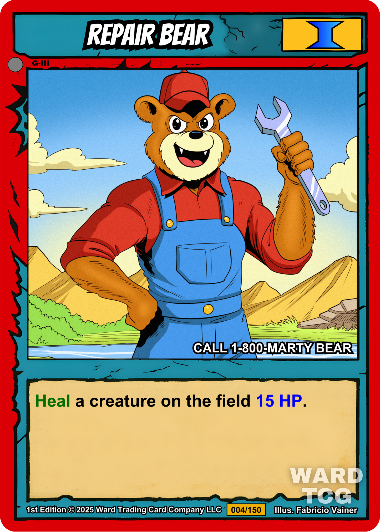 004 Repair Bear - Common