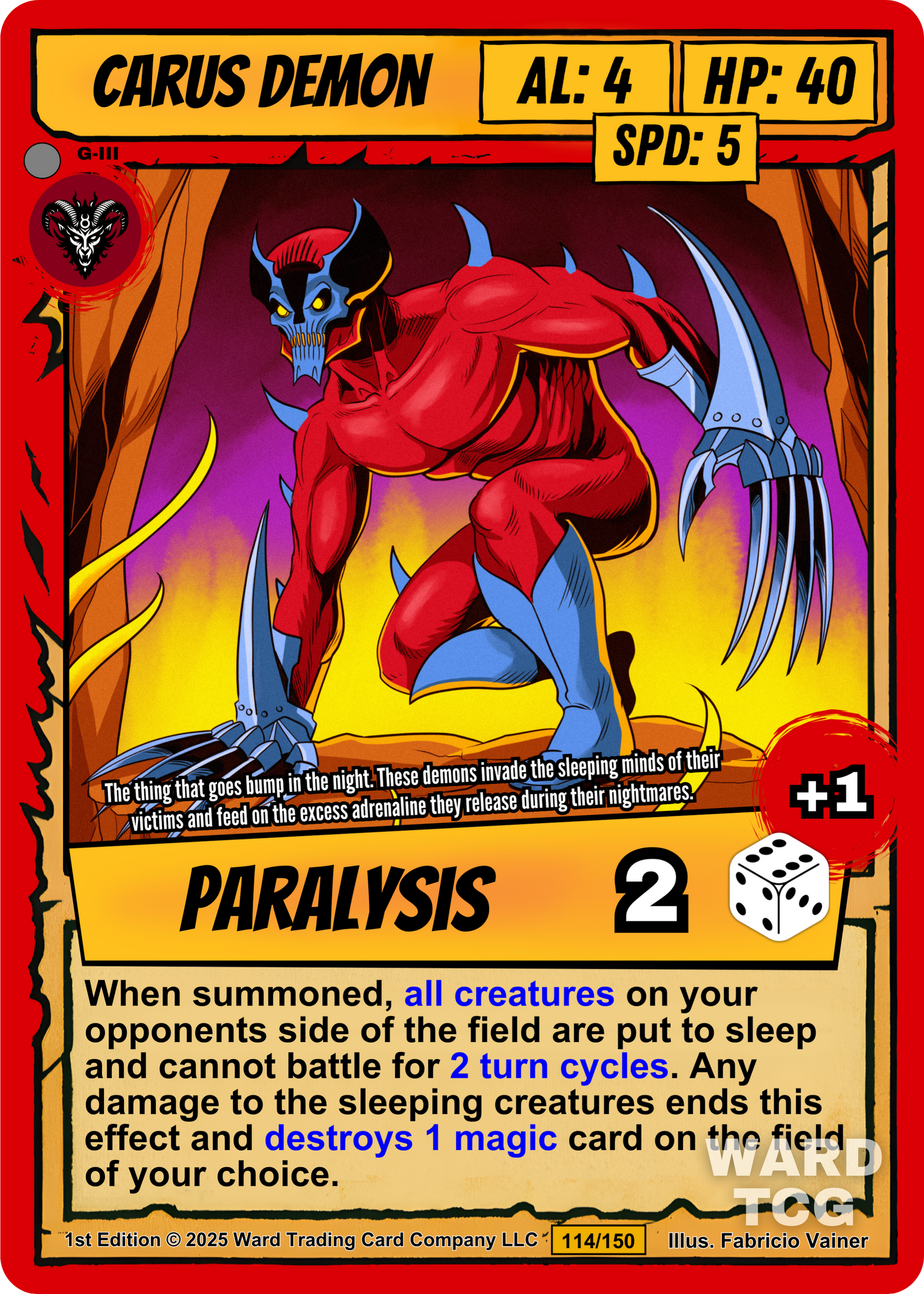 114 Carus Demon - Common