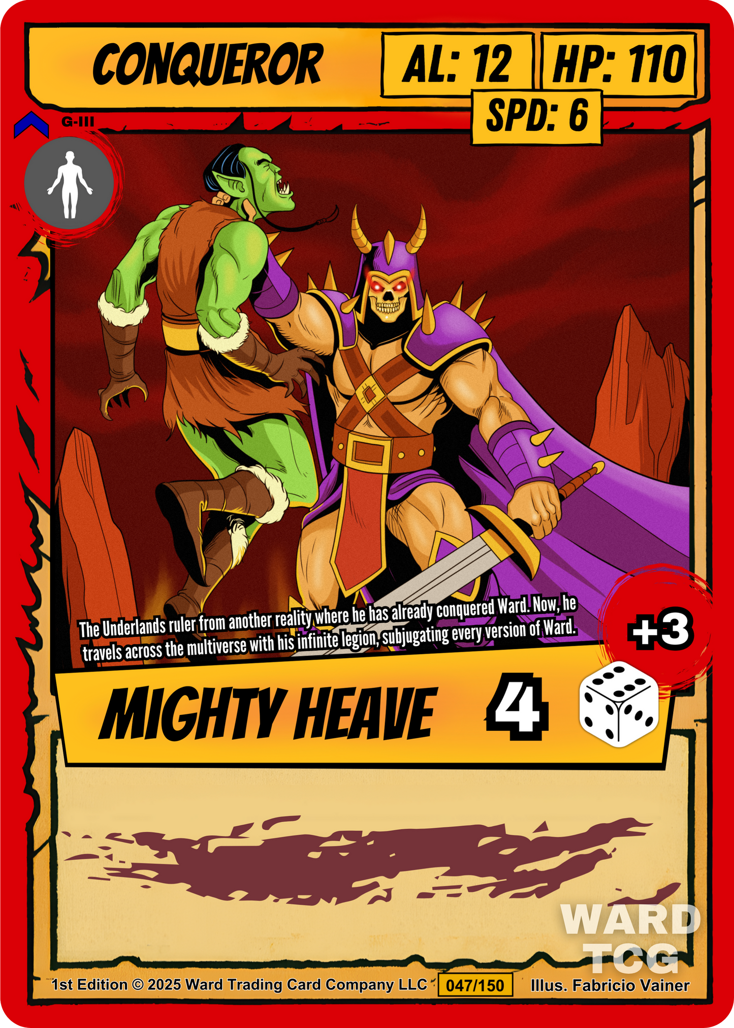047 Conqueror FOIL - Rare