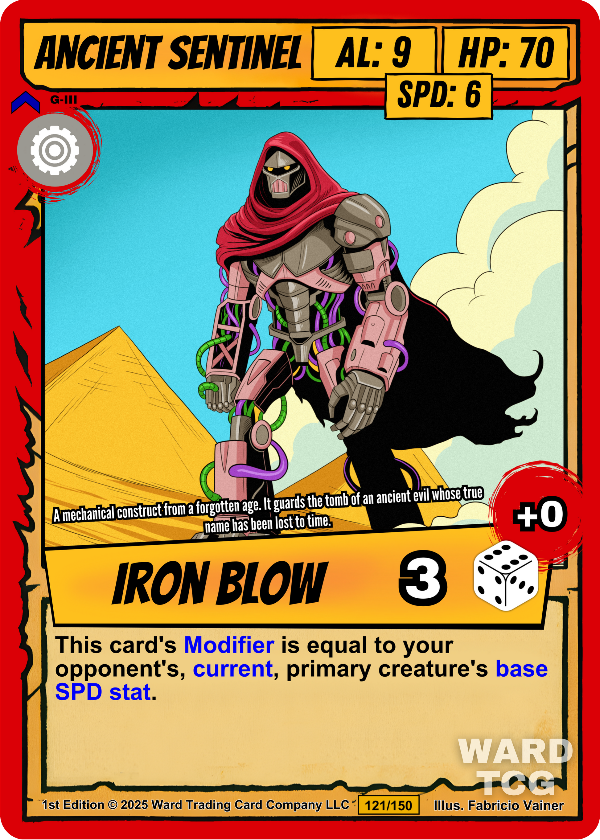 121 Ancient Sentinel FOIL - Rare