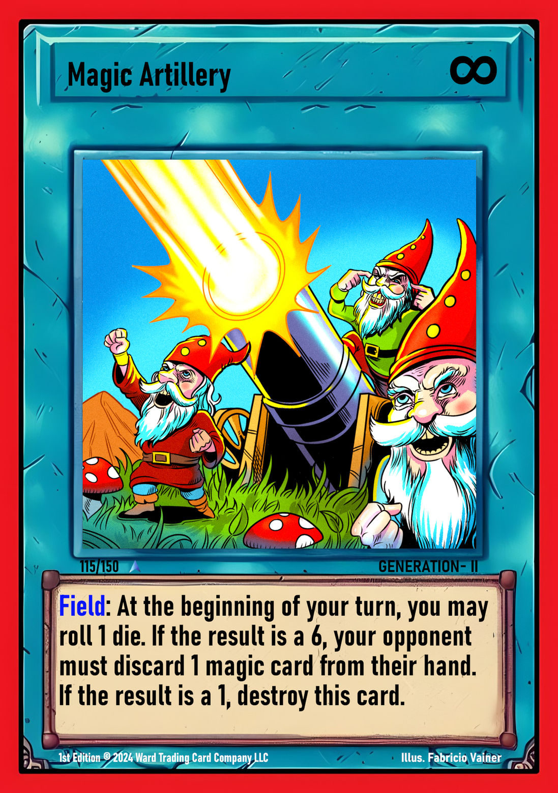 115 Magic Artillery FOIL - Rare