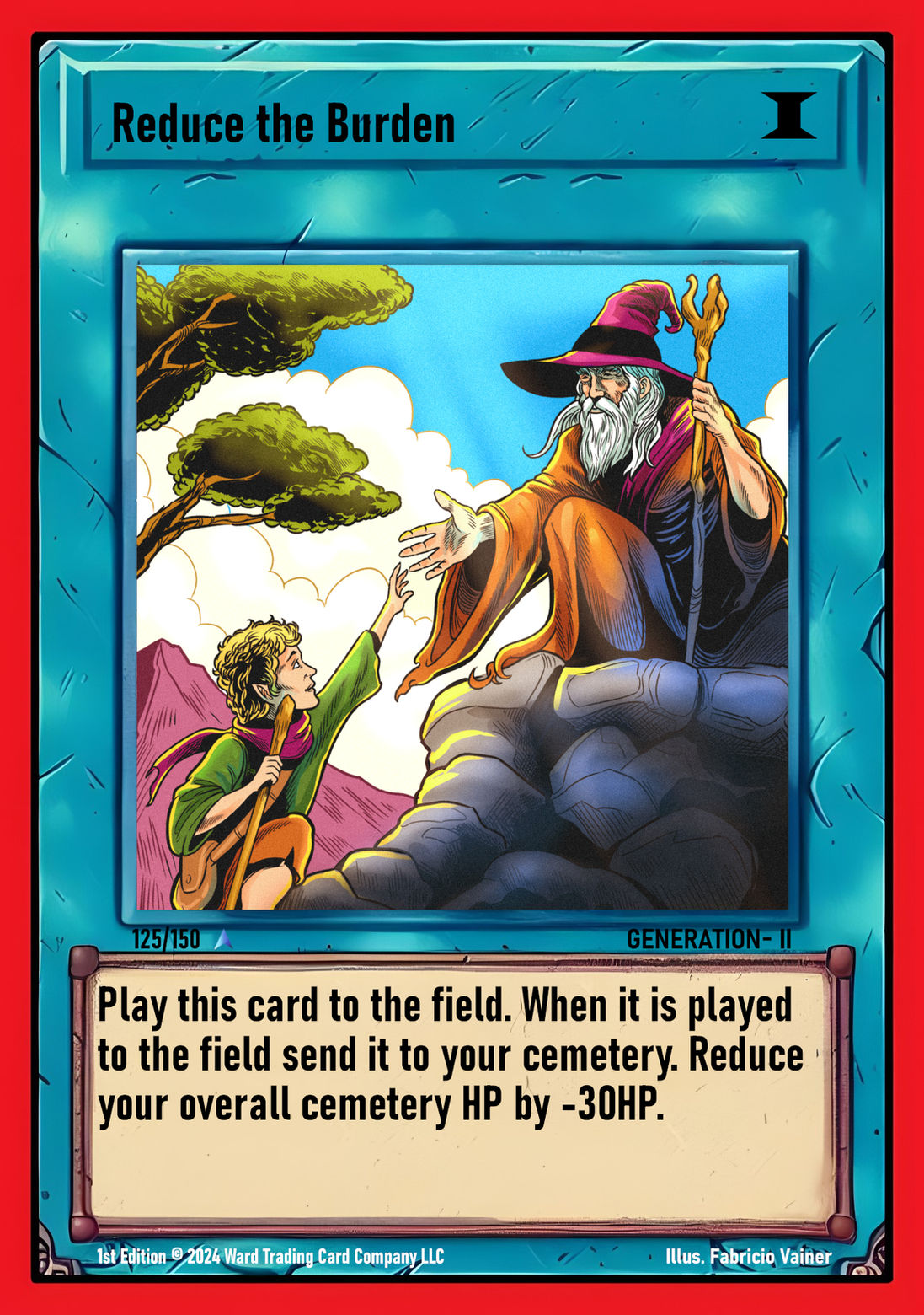 125 Reduce The Burden FOIL - Rare