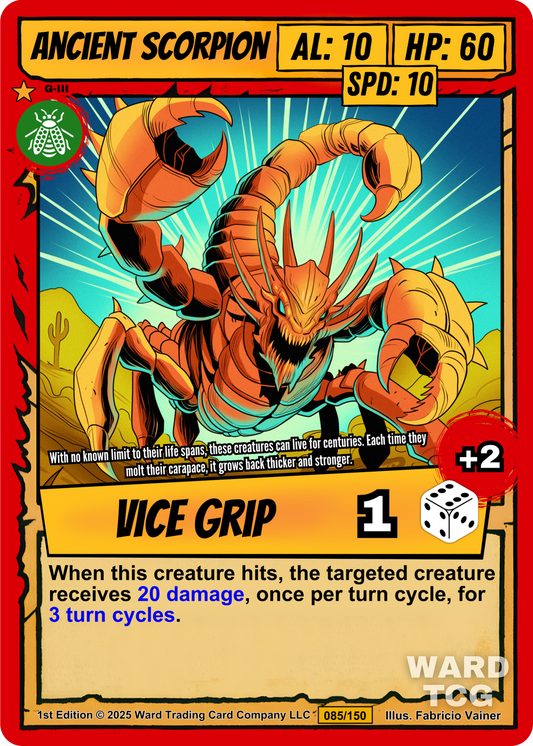 085 Ancient Scorpion FOIL - Legendary