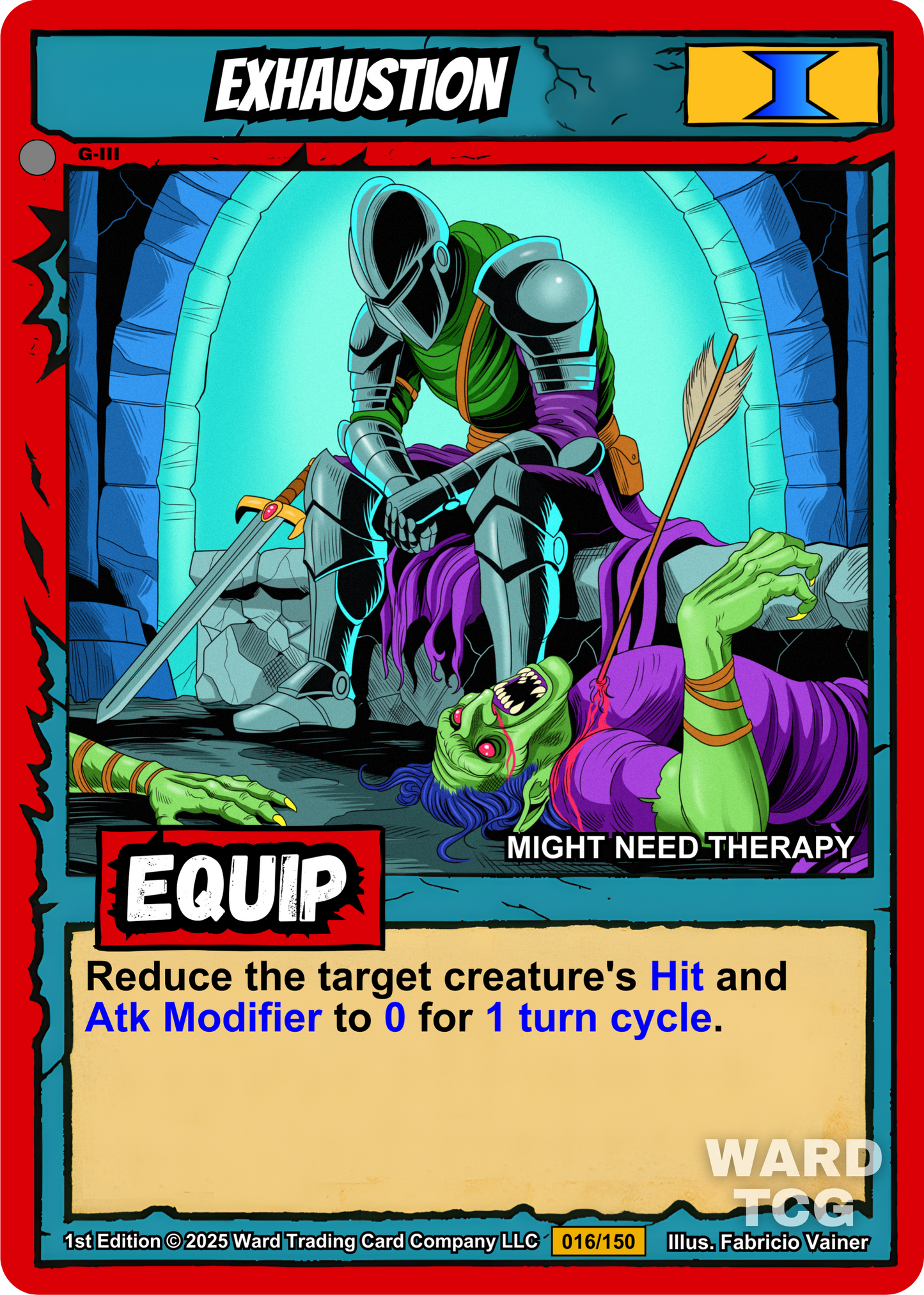 016 Exhaustion FOIL - Common