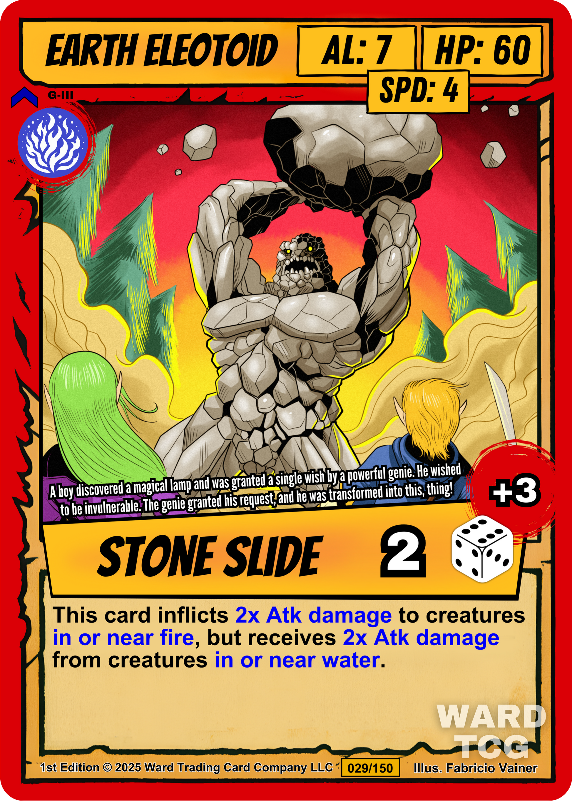 029 Earth Eleotoid FOIL - Rare
